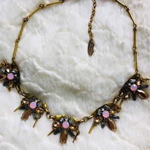 Plunder Vintage Antique Gold Necklace